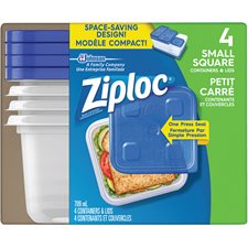 Storage Containers small square (pkg 4)