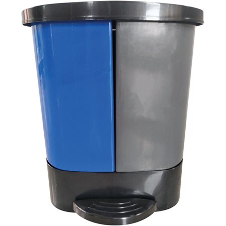 Step-On Waste and Recycle Container