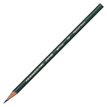 Crayon de couleur de marquage en bois Verithin Boîte de 12 vert