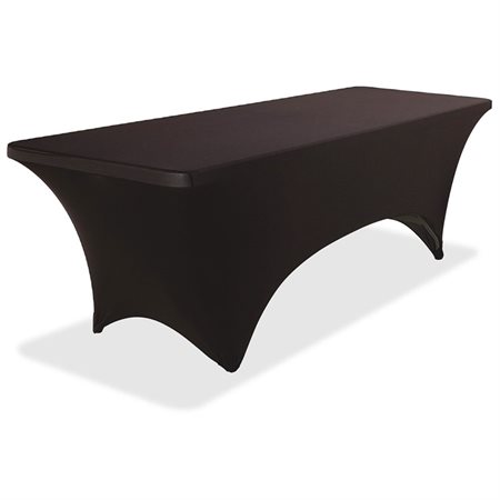 COVER TABLE 8' BLACK STRETCH