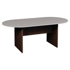 Table ovale extensible