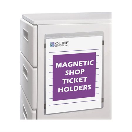 Magnetic Shop Ticket Holders