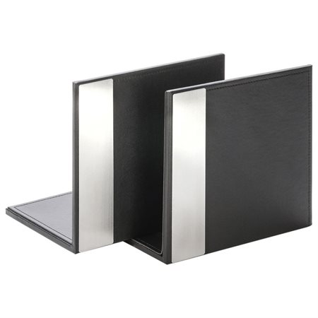 BOOKENDS  PAIR  BLACK