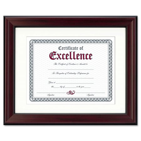 Dax Certificate Frame