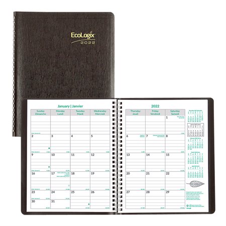 EcoLogix® Monthly Diary (2023)