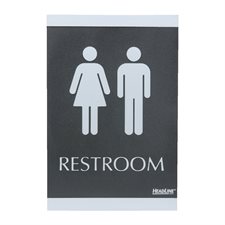 Identification Sign restroom