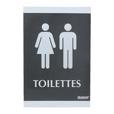 Identification Sign toilettes
