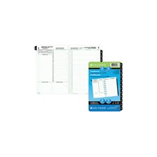Desk Size Refills and Accessories (2023) Dated refills - bilingual 1 day/2 pages