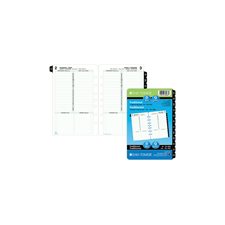 Desk Size Refills and Accessories (2025) Dated refills - bilingual 1 day/page