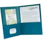Earthwise™ 100% Recycled Report Cover Package of 10 blue