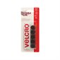 Velcro® Fasteners Coins, 5 / 8". Package of 15. black