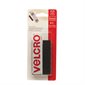 Velcro® Fasteners Strips, 3-1 / 2 x 3 / 4". Package of 4. black
