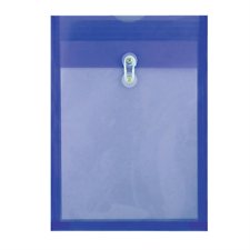 Translucent Expandable Envelope blue
