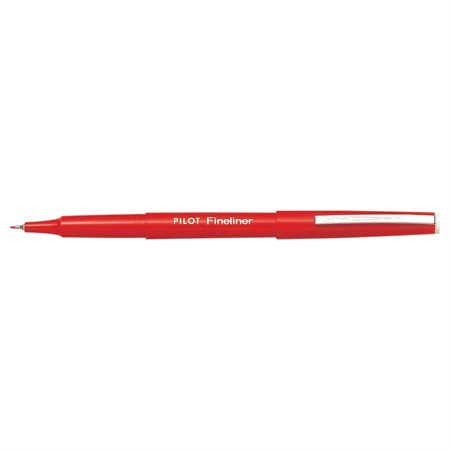 Fineliner Permanent Marker Sold individually red