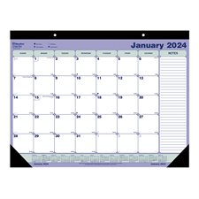 Calendrier sous-main mensuel (2023) 21-1/4 x 16 po anglais
