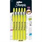 Retractable Highlighter Package of 5 yellow