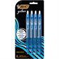 Gel-Ocity™ Original Retractable Rollerball Pens Pack of 4. blue