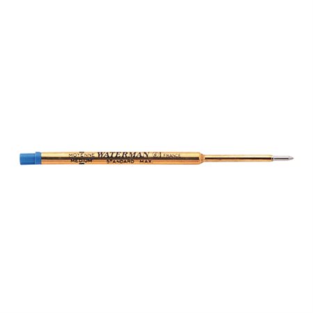 Recharge pour stylo à bille Waterman® Pointe moyenne bleu
