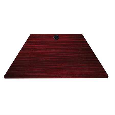 Tucana Conference Table Trapezoid Table Top, 48 x 24" mahogany