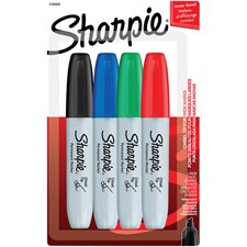 Sharpie® Permanent Marker Package of 4 assorted colours