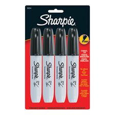 Sharpie® Permanent Marker Package of 4 black