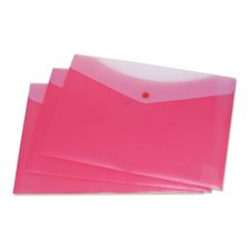 Document Envelope Sold individually. strawberry