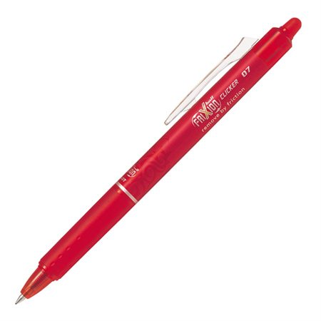 FriXion® Ball Clicker Retractable Erasable Pen 0.7 mm red