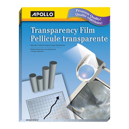 Transparency Film for Copiers