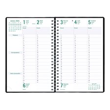 5-day Timanager® Weekly Diary (2024) French