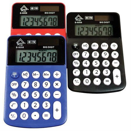 Calculatrice de poche"B-6008"