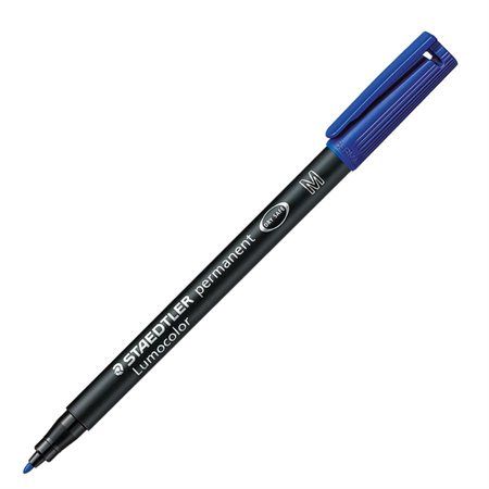 Lumocolor® Permanent Marker Medium. 1.0 mm blue