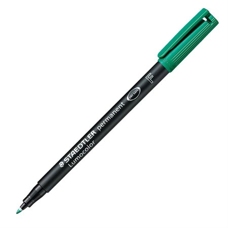 Lumocolor® Permanent Marker Fine Tip. 0.6 mm green