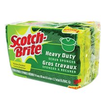 Scotch-Brite® Scrub Sponge Heavy duty pkg 3