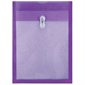 Enveloppe transparente expansible violet
