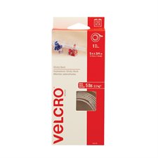 Velcro® Self-Adhesive Strips 3/4" x 5' white