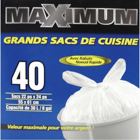 Maximum Kitchen Garbage Bag