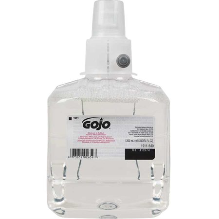 Gojo® LTX-12™ Soap Refill Clear & Mild foam handwash