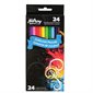 Crayons de couleur Boîte de 24