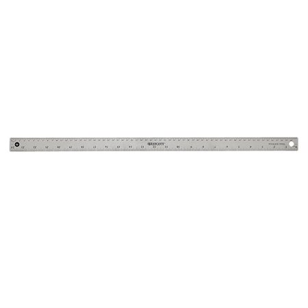 Metal Ruler with Cork Backing 60 cm metric / 24”