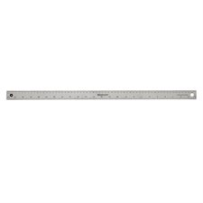Metal Ruler with Cork Backing 60 cm metric / 24”