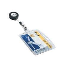 Security Pass Holder retractable cord (box 10)