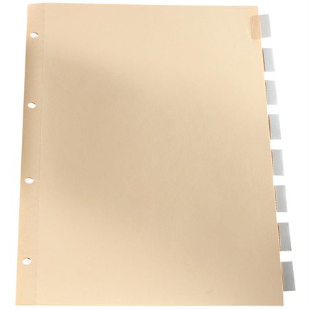 Insertable Tab Dividers