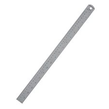 Steel Ruler 450 mm metric / 18"