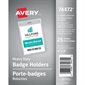 Heavy-duty badge holders vertical