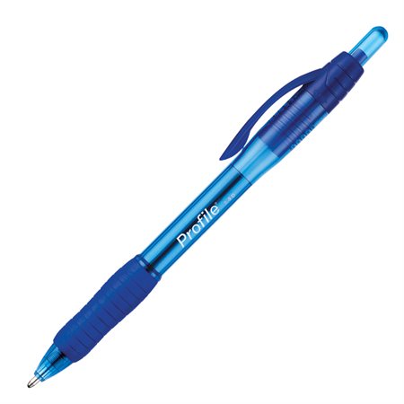 Stylo à bille rétractable Profile® 1,4 mm bleu