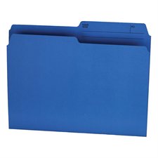 File folder Letter size blue