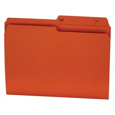 File folder Letter size orange