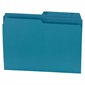 File folder Letter size teal