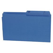 File folder Legal size blue