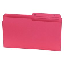 File folder Legal size pink